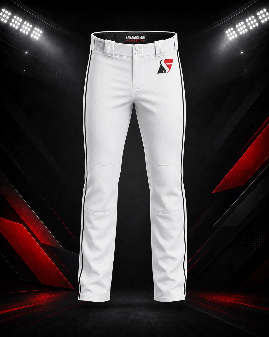 Piped Baseball Pants